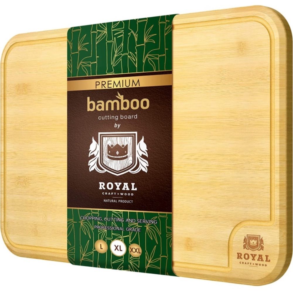 Bamboo Cutting Board for Kitchen (X-Large )